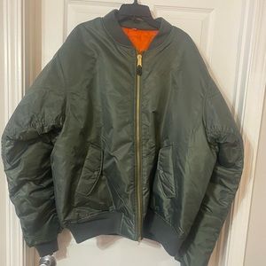 Men’s Big and Tall Flight Jacket, Sz 5XL